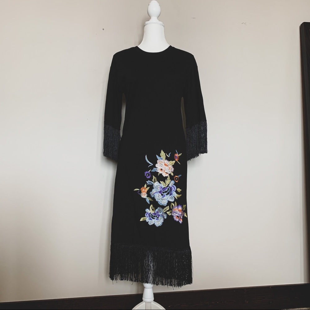 Zara Fringe Dress